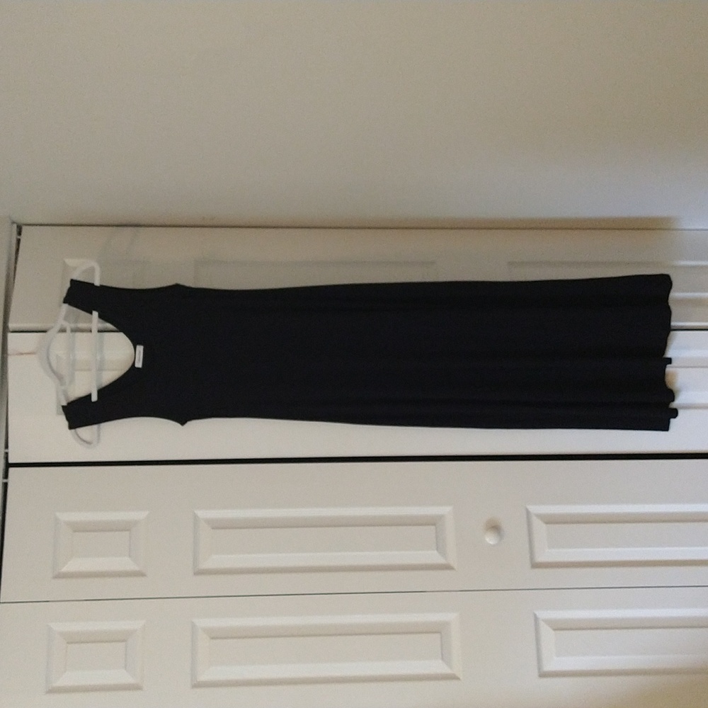 Calvin Klein Maxi Dress in black size 2